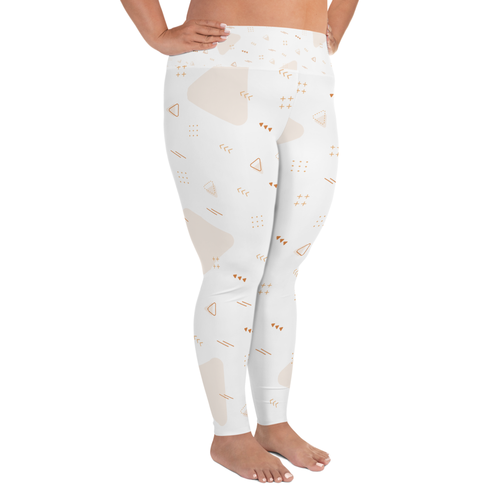 All-Over Print Plus Size Leggings main image 1